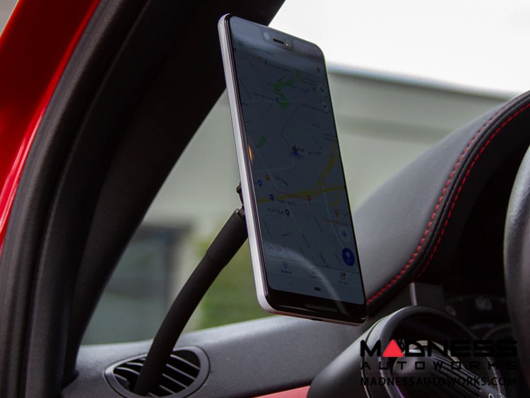 Fiat dashboard store phone holder